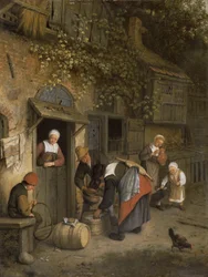 The Milk Seller, 1679